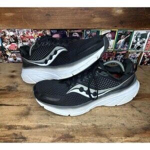 Size 12- Saucony Guide 17 Black Shadow Fog Men’s Running Training Shoes Sneakers